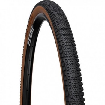 Riddler Tire 700 x 45c Lightweight and Fast for Gravel and Cyclocross, Light Brown Side - 1