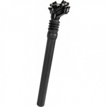 M-Wave SP-C3 Black Aluminum Suspension Seatpost 27.2x350 mm - 1