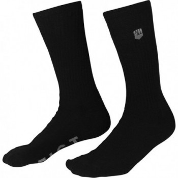 Chaussettes Noires S-M - Confort et Qualité en Coton Peigné - 1