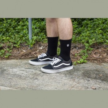 Black Fist Socks S-M - Comfort and Quality in Combed Cotton - 2