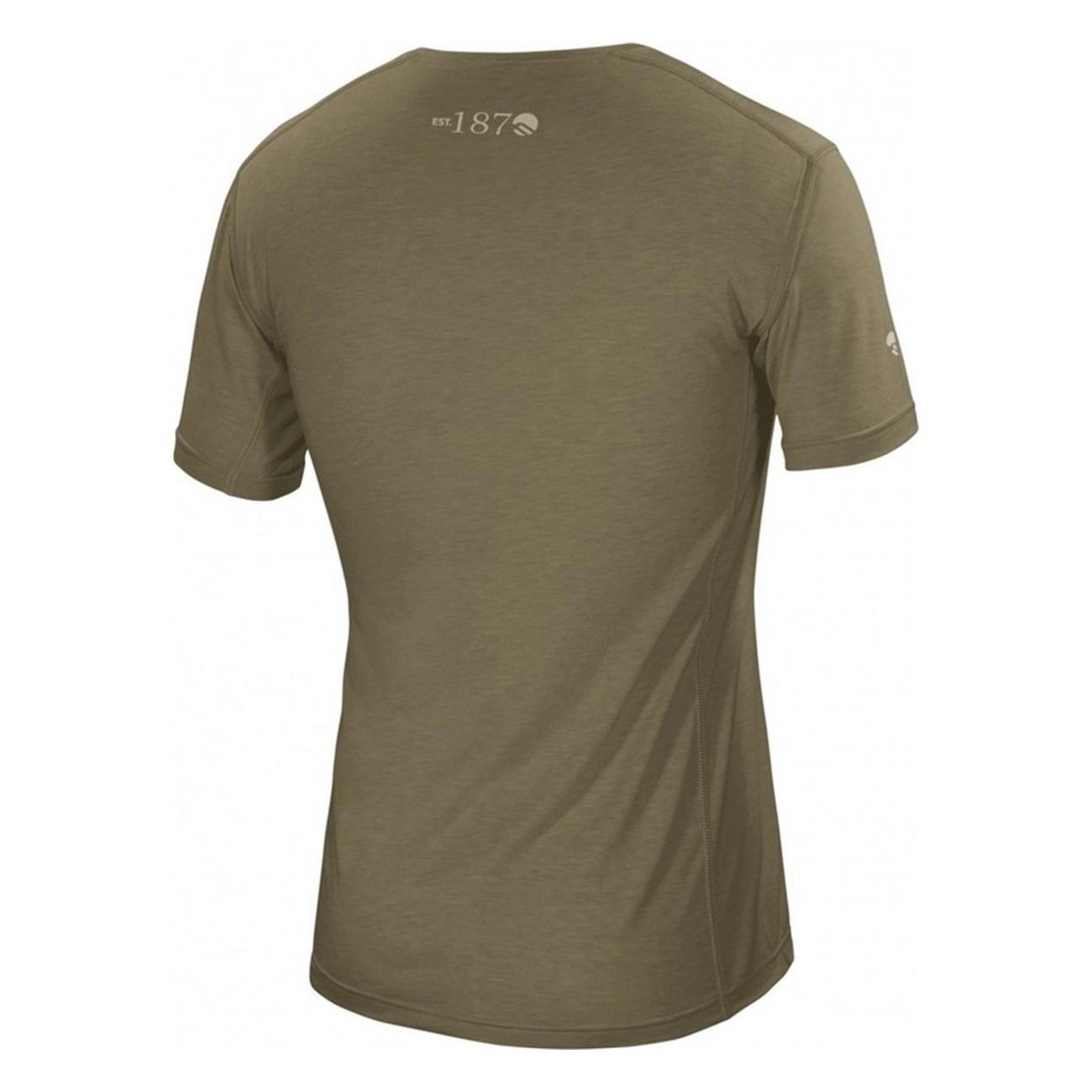 Herren T-Shirt Dunkelgrün XXXL für Trekking und Reisen Polyester - 2