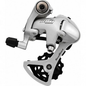 8-Speed Short Cage Silver Aluminum Gear Compatible with Shimano - 1