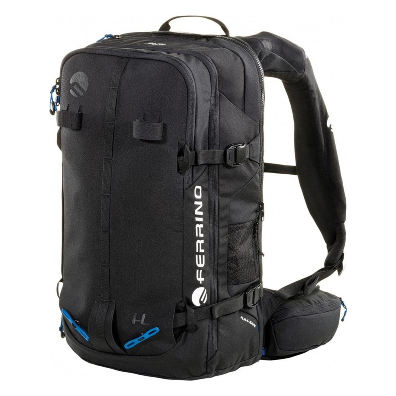 Mochila Full Safe 30L Negra con Airbag Alpride E2 para Alpinismo y Esquí - 1