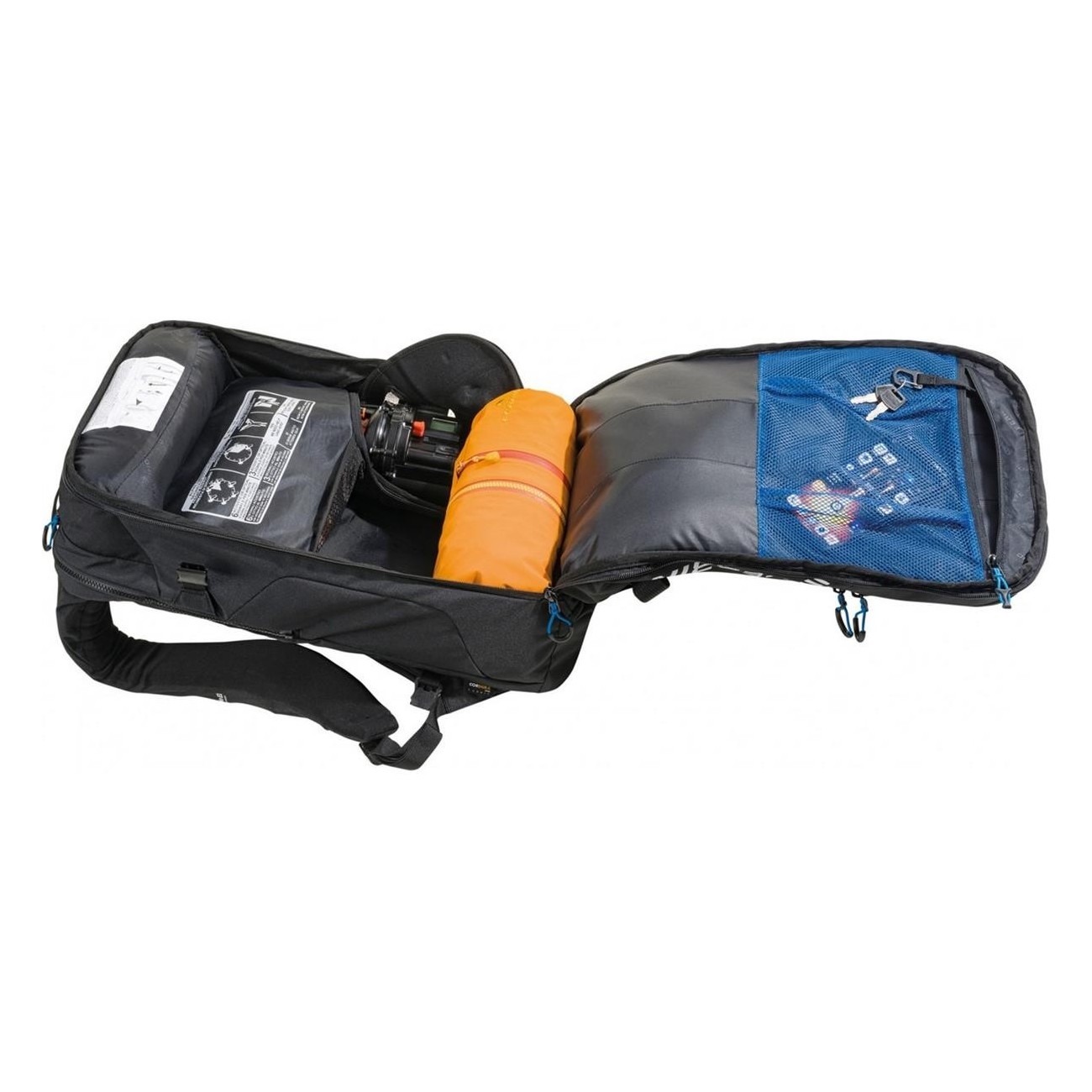 Mochila Full Safe 30L Negra con Airbag Alpride E2 para Alpinismo y Esquí - 6