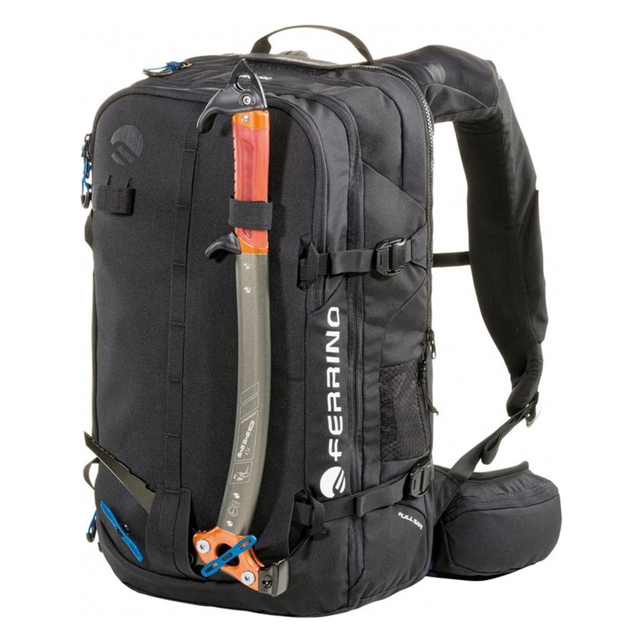 Mochila Full Safe 30L Negra con Airbag Alpride E2 para Alpinismo y Esquí - 8