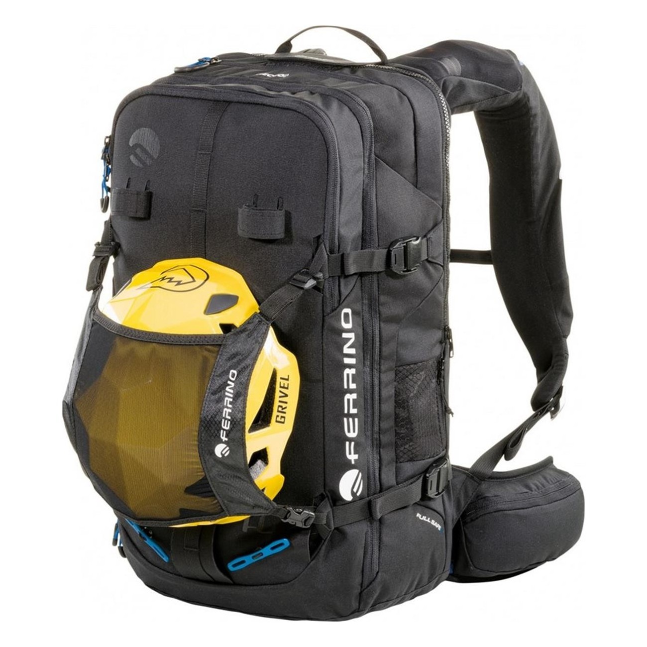 Mochila Full Safe 30L Negra con Airbag Alpride E2 para Alpinismo y Esquí - 9