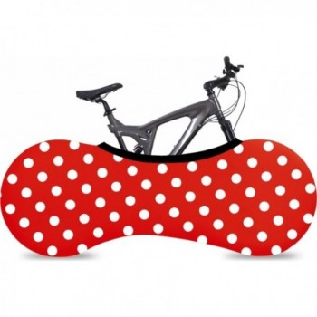 Housse de vélo intérieure Velosock Design Coccinelle 26'-29' Élastique 3D - 1