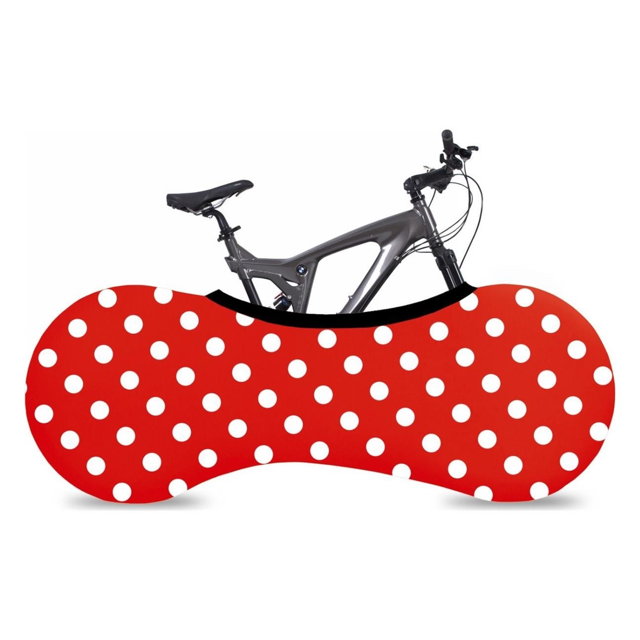 Housse de vélo intérieure Velosock Design Coccinelle 26'-29' Élastique 3D - 1