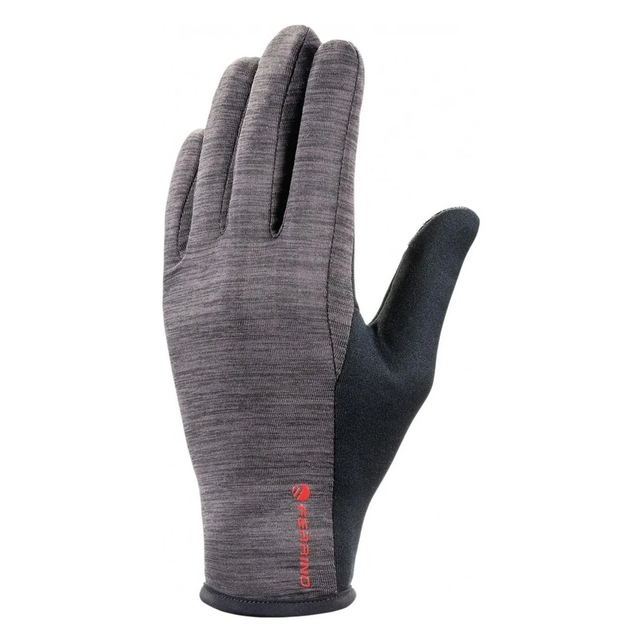 Schwarze Grip-Handschuhe M Touchscreen Rutschfest - 1