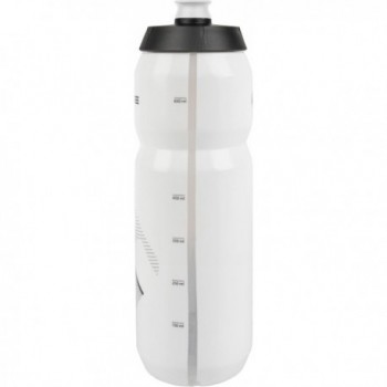 Borraccia M-Wave 750ml in Plastica Bianco Opaco/Nero - 2 - Borracce - 0887539034238