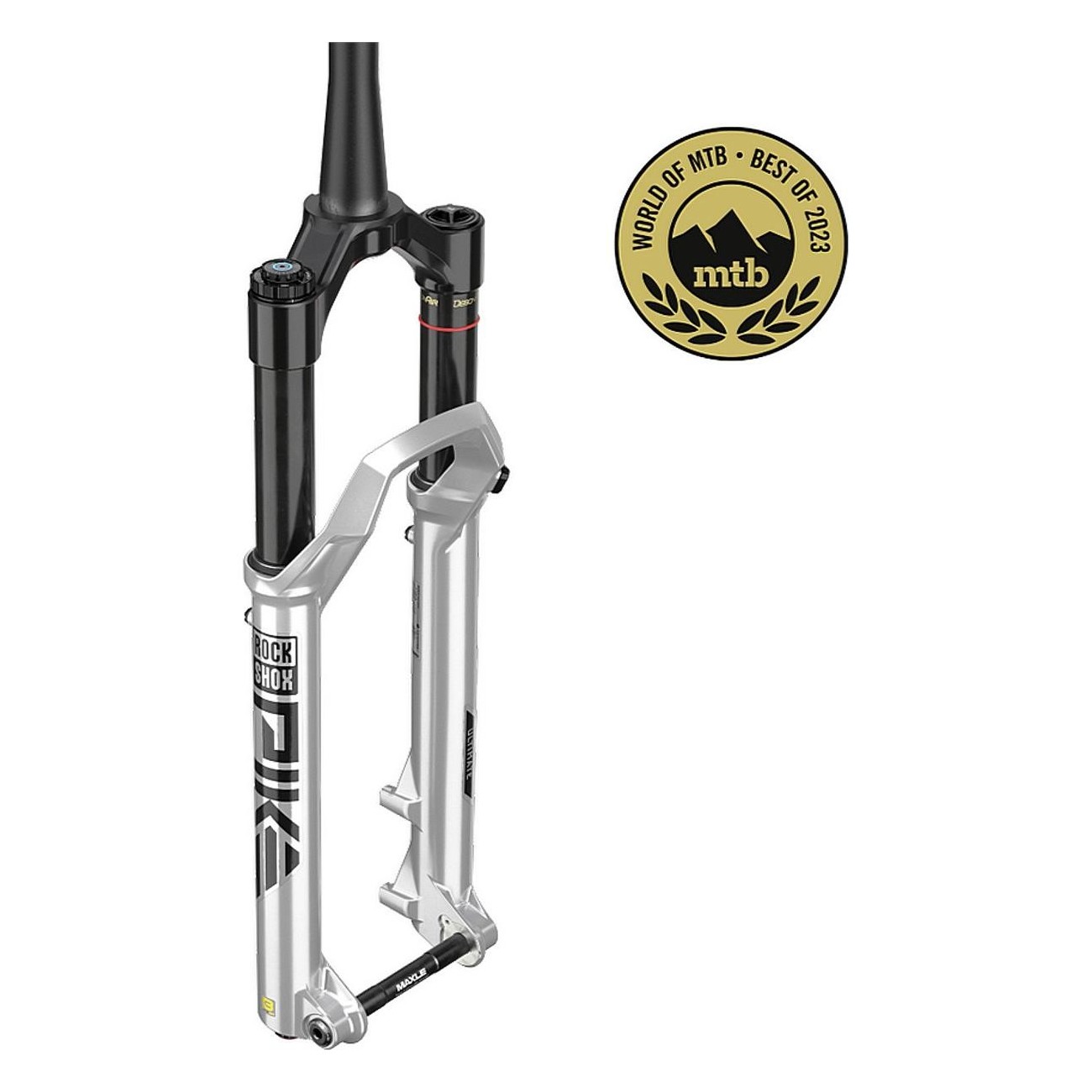 Rockshox Pike Ultimate RC2 27,5' 130mm Silber - Trail Gabel Boost 44mm - 1