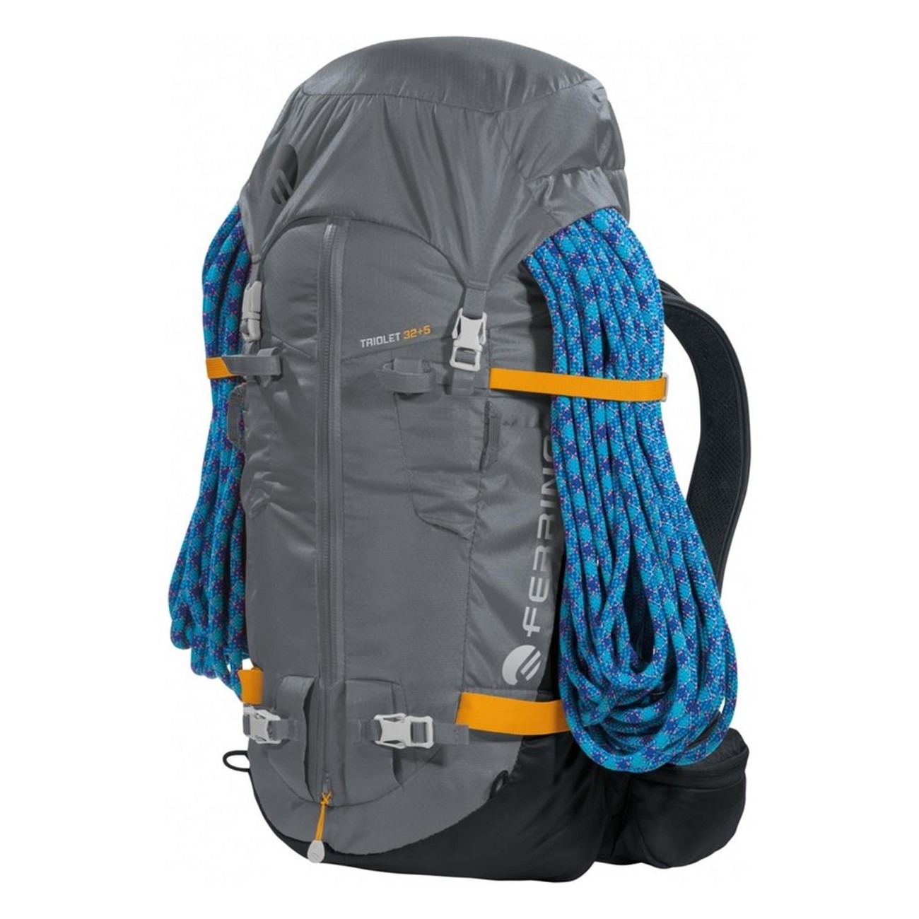 Sac à dos alpinisme Triolet 32+5L gris foncé léger et polyvalent - 10