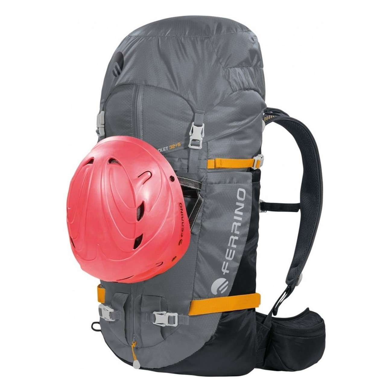 Sac à dos alpinisme Triolet 32+5L gris foncé léger et polyvalent - 12