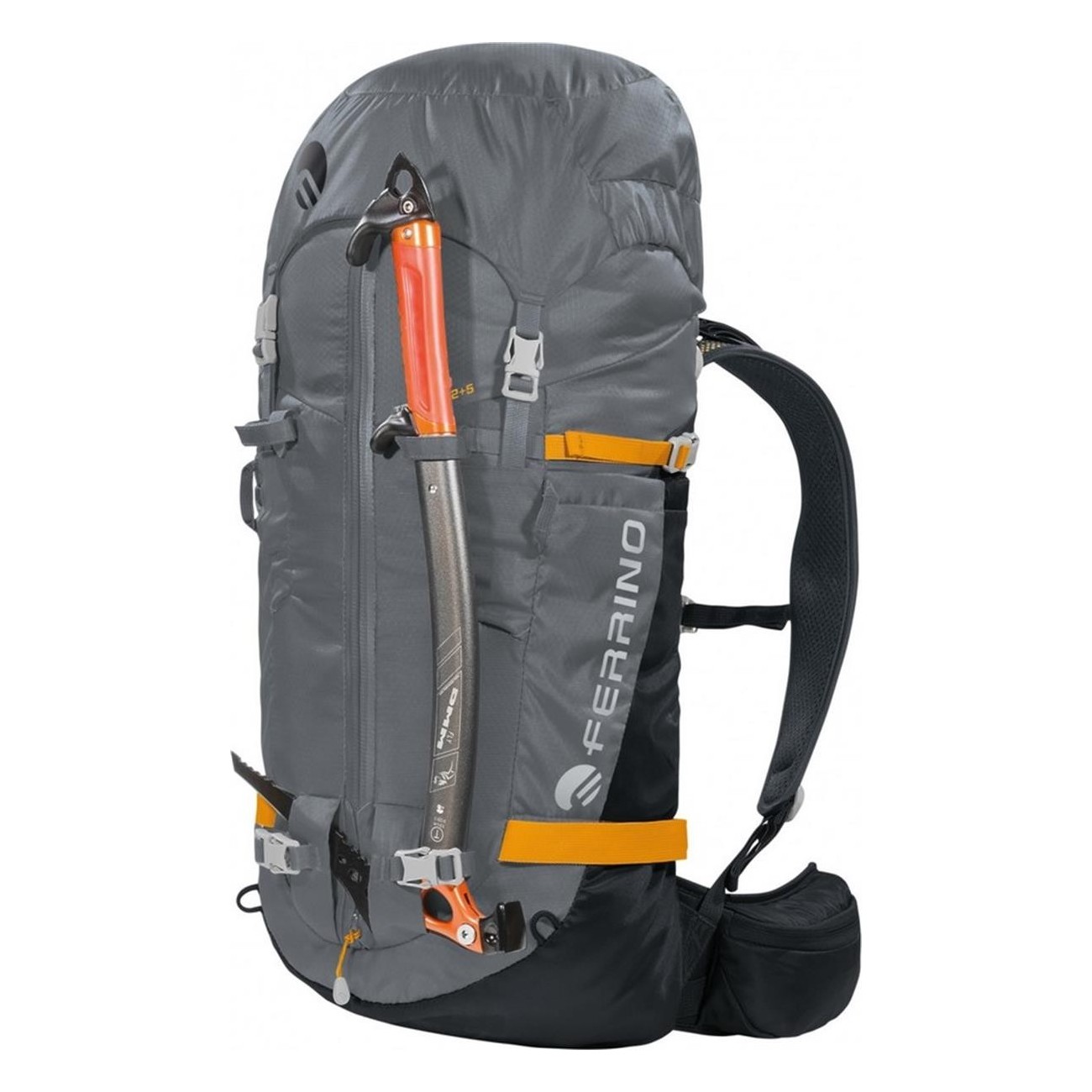 Sac à dos alpinisme Triolet 32+5L gris foncé léger et polyvalent - 13