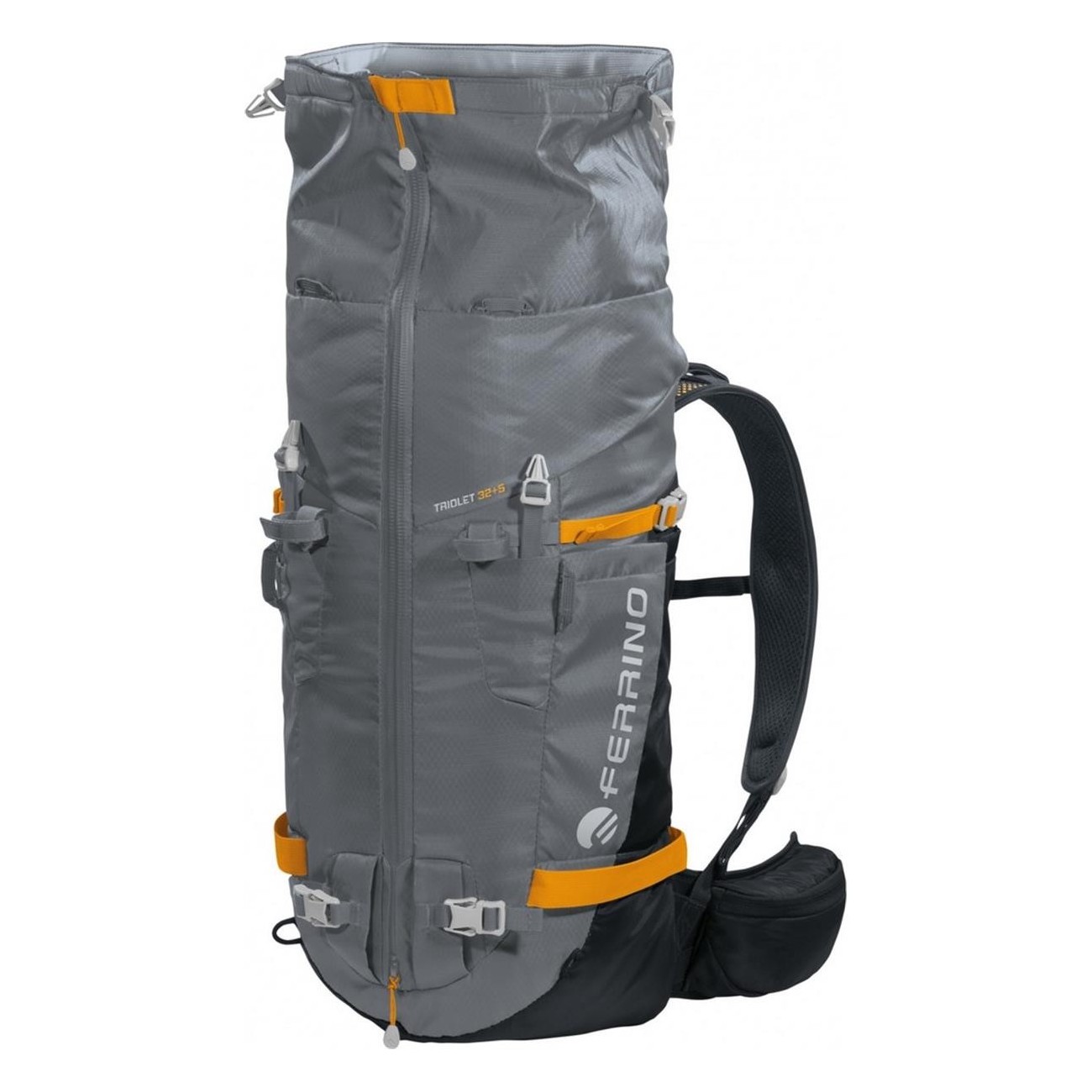 Sac à dos alpinisme Triolet 32+5L gris foncé léger et polyvalent - 15