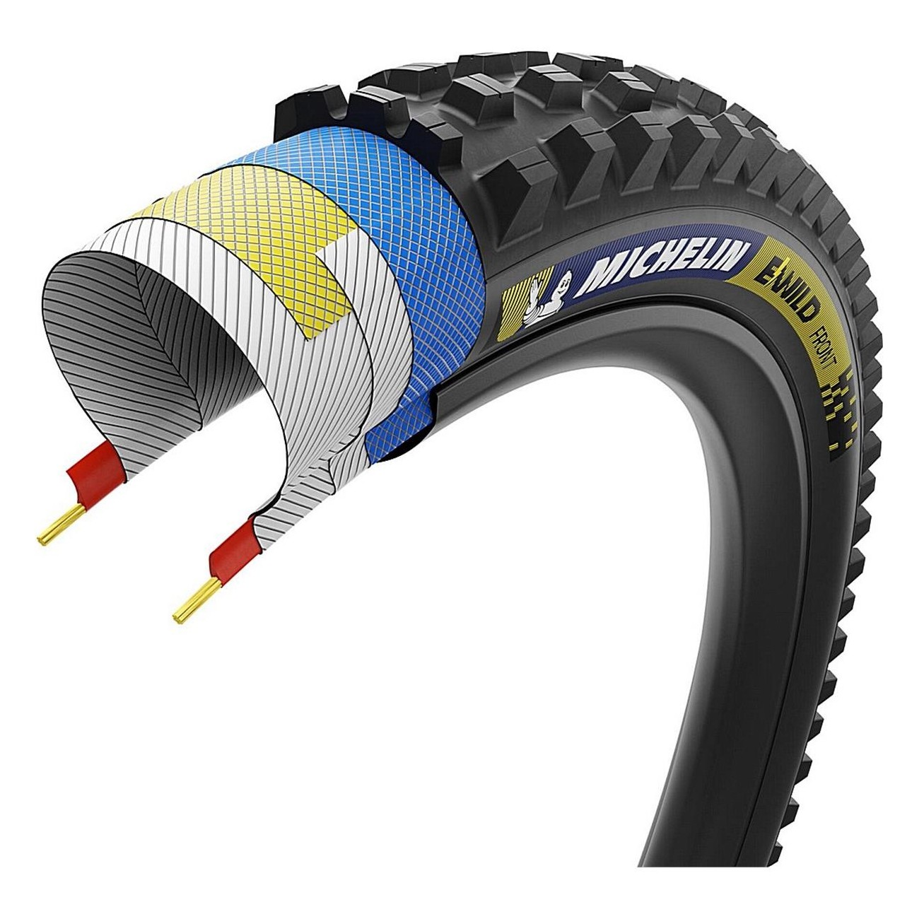 Neumático MTB 29' x 2.60 MICHELIN E-Wild Front Magi-X TLR Racing Antipinchazos - 3