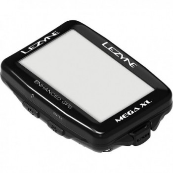 Ordenador GPS Lezyne Mega XL Negro - 48h de Autonomía, IPX7, ANT+ y Bluetooth - 4