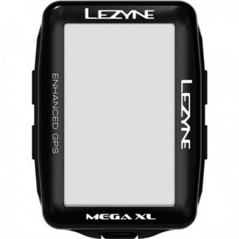 Ordenador GPS Lezyne Mega XL Negro - 48h de Autonomía, IPX7, ANT+ y Bluetooth - 5