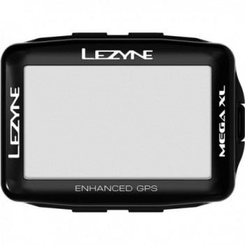 Ordenador GPS Lezyne Mega XL Negro - 48h de Autonomía, IPX7, ANT+ y Bluetooth - 19