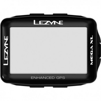 Ordenador GPS Lezyne Mega XL Negro - 48h de Autonomía, IPX7, ANT+ y Bluetooth - 20