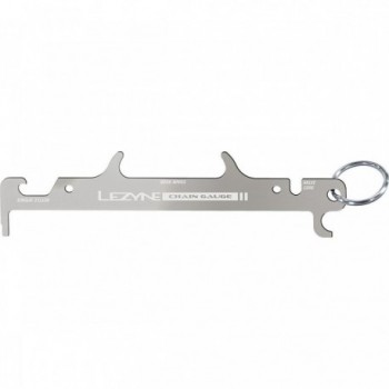 Lezyne Chain Gauge Box 30 Pieces Silver - Stainless Steel Wear Tool - 3