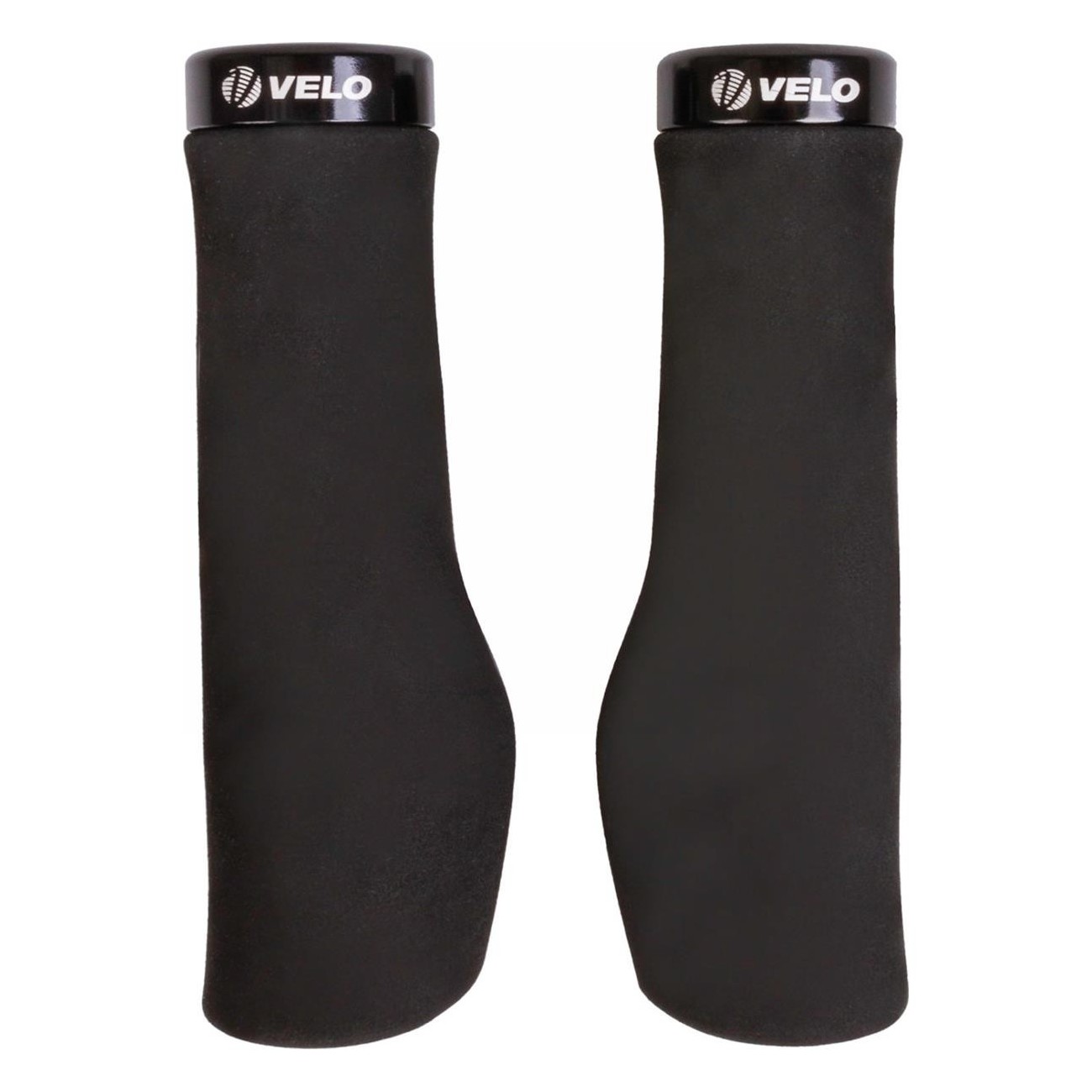 Manopole Ergonomiche a Vite per E-bike VELO Ergo EVA D3 131mm Nere - 3 - Manopole - 0887539027001