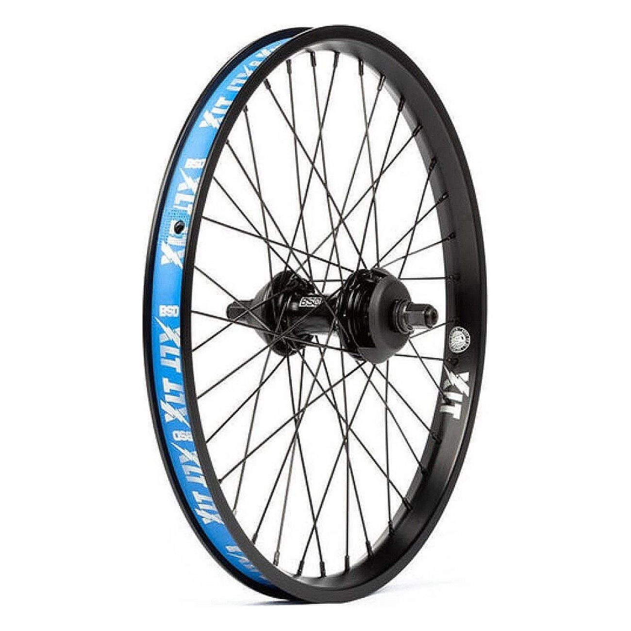 XLT Revolution LHD Black Wheel with Hubguards and BSD Revolution Hub - 1