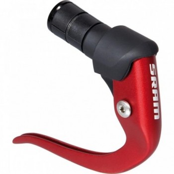 SRAM 500 Aero Bremshebel Set aus anodisiertem Aluminium Rot - Paar - 1