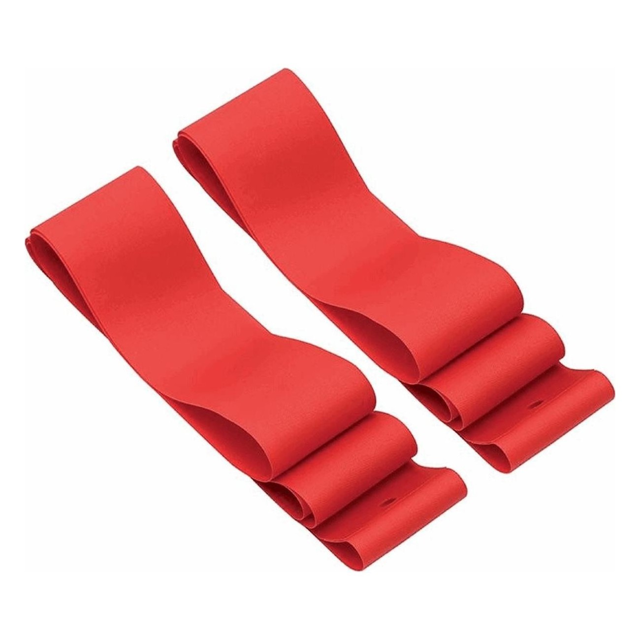 Paranippli MVTEK 27,5x22mm en PVC Rouge, Set de 2 Pièces, Épaisseur 0,5mm - 1