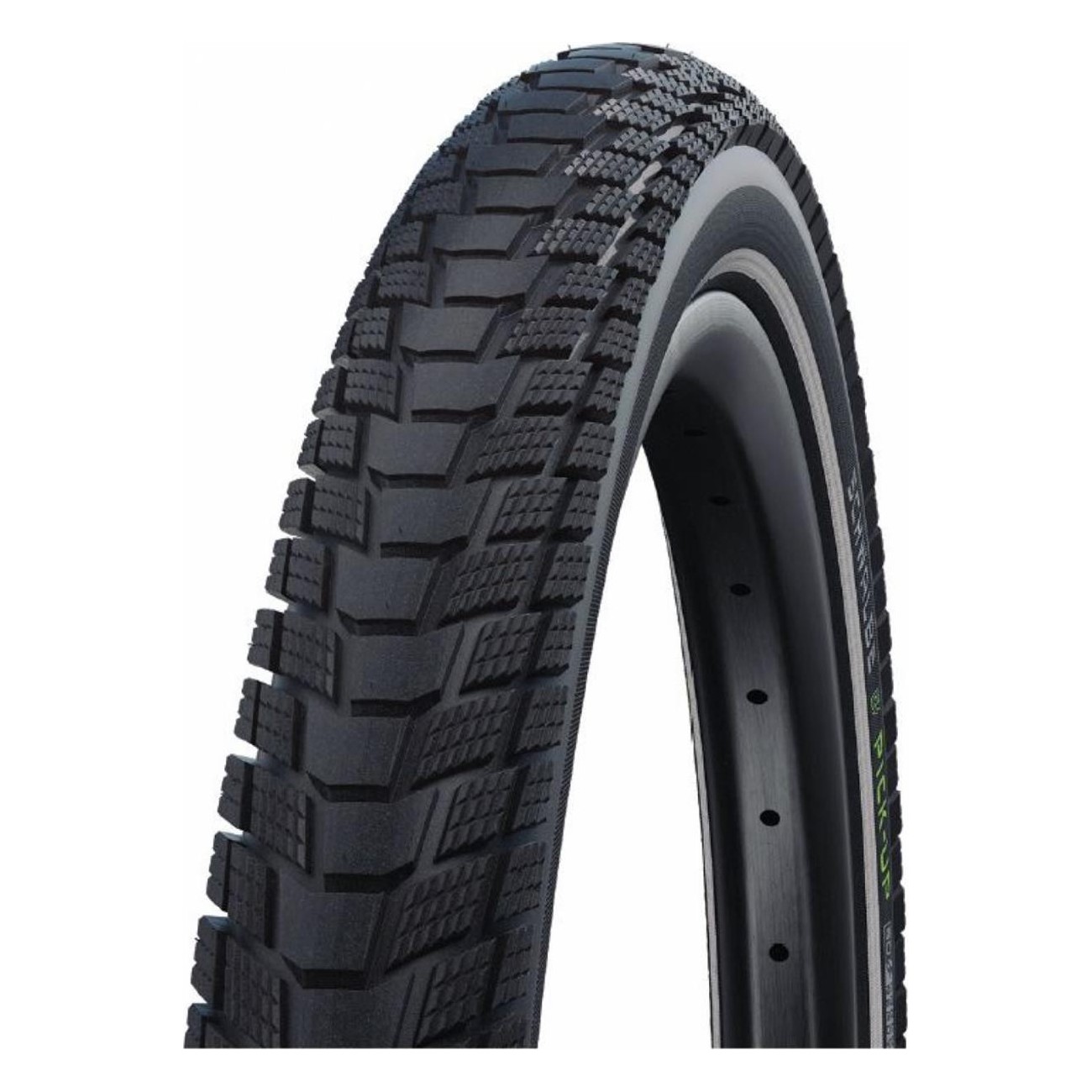 Pneu Schwalbe Pick-Up 20x2.60 Addix E Rigide Antiforure pour E-Cargo - 1