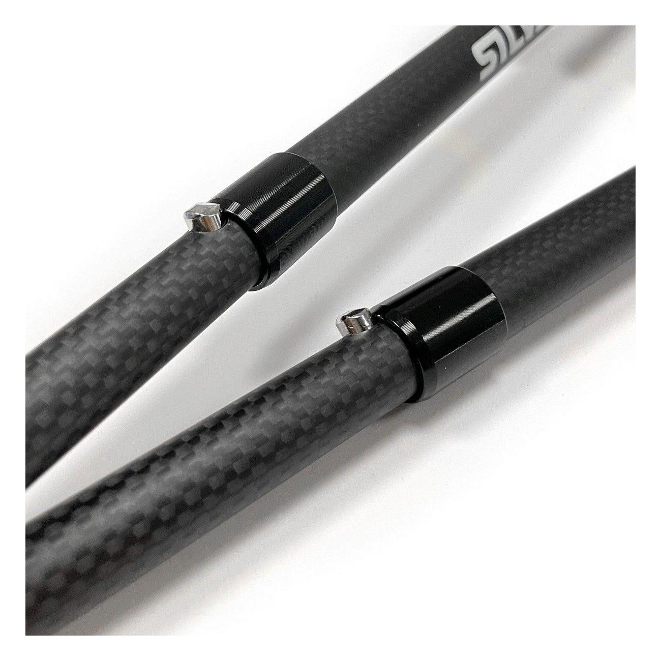 Silva Carbon Running Poles 110 cm - Lightweight and Foldable for Trail Running - 10