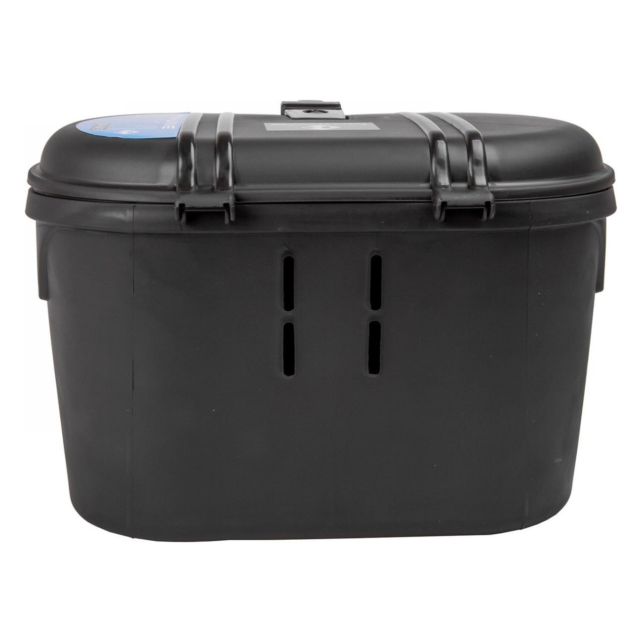 Caja de Manillar Amsterdam Box Front 17L Negra Impermeable con Cerradura M-Wave - 4