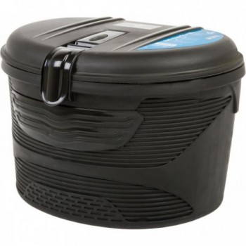 M-Wave Amsterdam Box Front 17L Schwarz Wasserdicht mit Schloss - 6