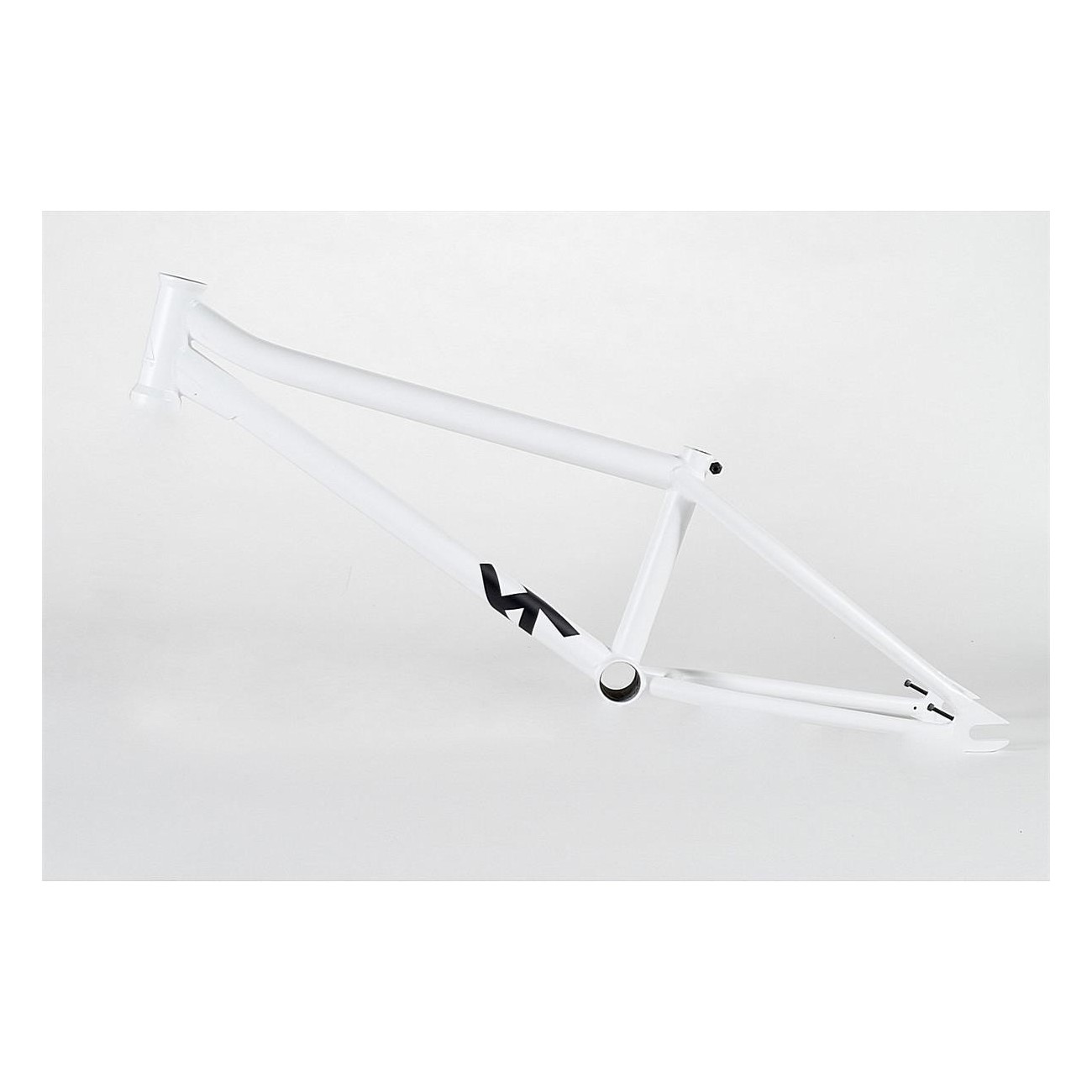 Heresy Ascend X Frame White 19' TT No Brakes - Compact Versatile Geometry - 1