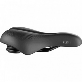 Float Relaxed Unisex Saddle for Road and Trekking, Black 251x228 mm - 3