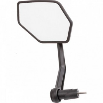 M-Wave Spy Space 45 Left Black ECE Bicycle Mirror for E-Bike, Handlebar Mount - 1