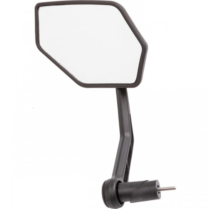 Miroir de vélo M-Wave Spy Space 45 gauche noir ECE pour E-Bike, montage guidon - 1