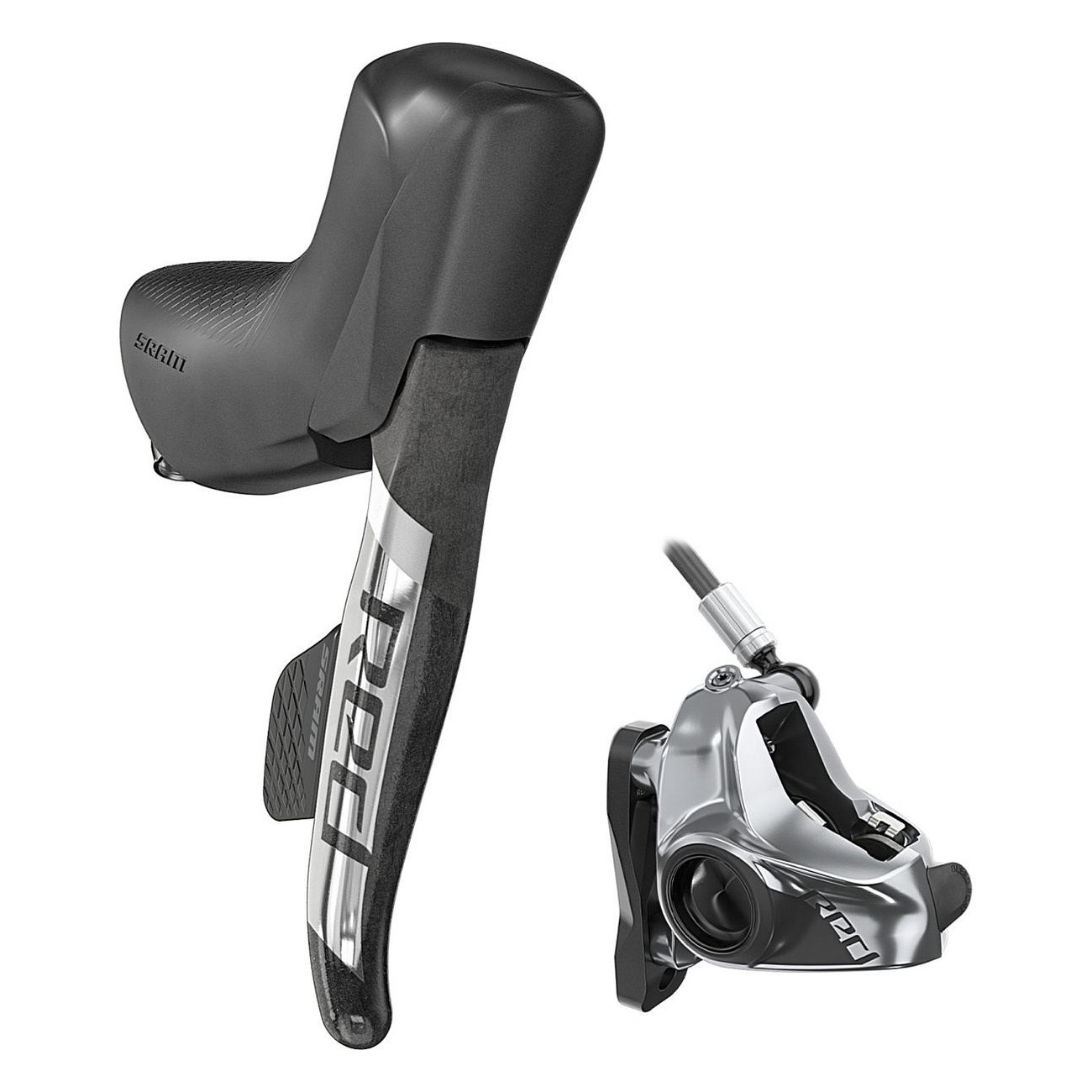 Kit SRAM RED eTap AXS 2 Velocità Senza Pedivella con Freno Idraulico e Disco 160 mm, Montaggio Piatto a 6 Bulloni - 6 - Gruppo c