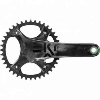 Ekar Pro-Tech 1x13v Kurbel für Gravel - 38D, 172,5mm, Schwarz - 1