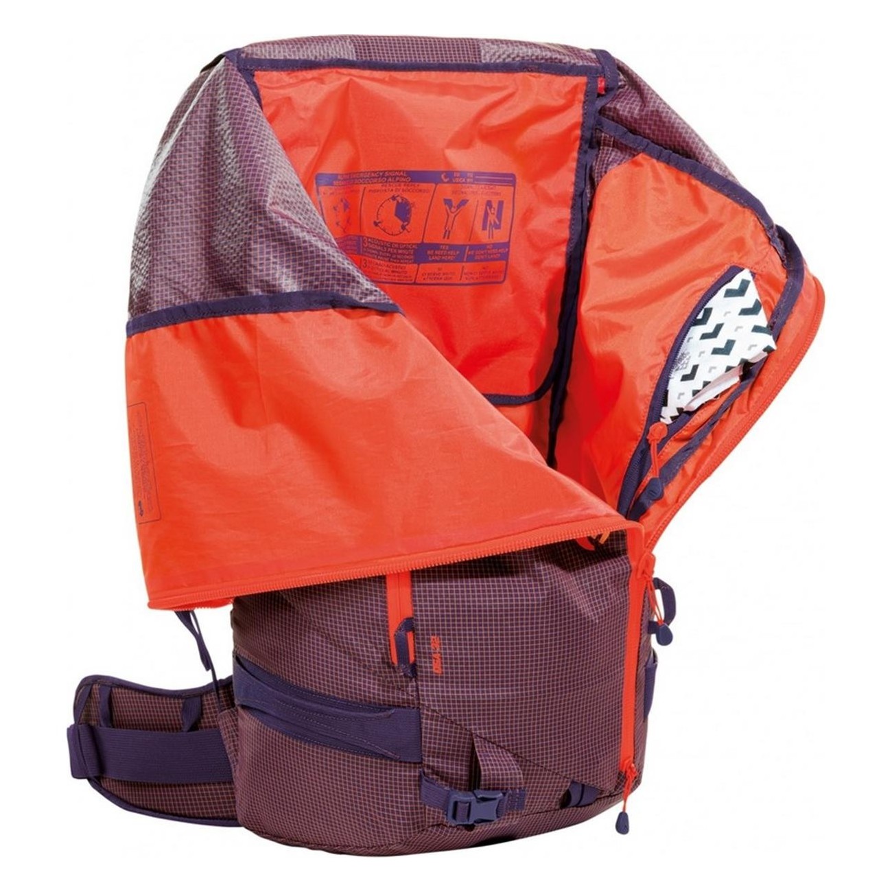 Sac à dos Osa 32L Violet pour Alpinisme et Ski Alpin - 5