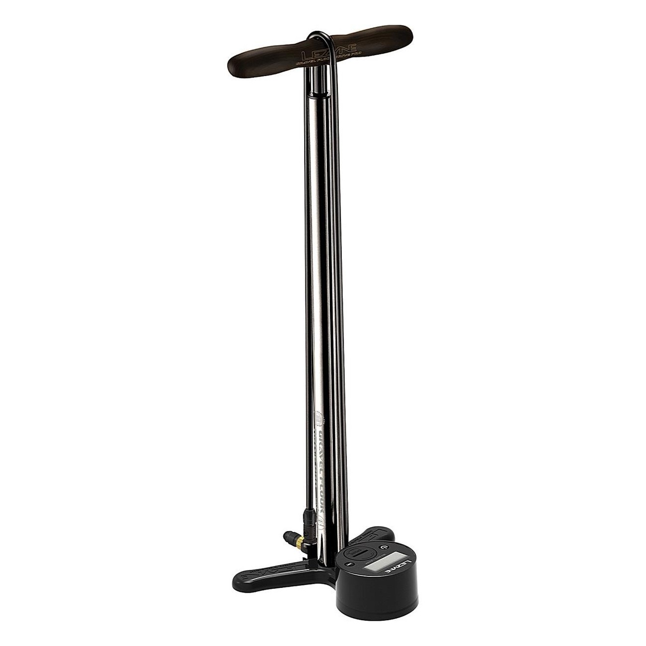 Lezyne Gravel Digital Drive Pro Floor Pump Black with Digital Gauge - 2