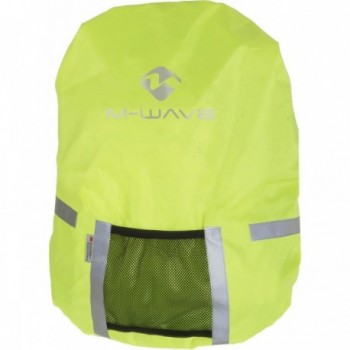 Housse de pluie réfléchissante M-Wave Maastricht Protect Jaune Néon 25L - 1