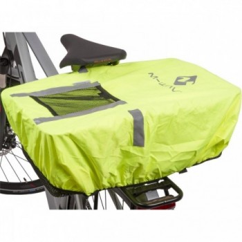 Housse de pluie réfléchissante M-Wave Maastricht Protect Jaune Néon 25L - 2