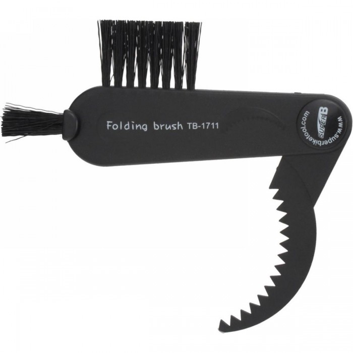 Folding Bike Cleaning Brush Super B Classic TB-1711 Black - 1