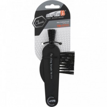 Brosse de Nettoyage Pliable pour Vélo Super B Classic TB-1711 Noire - 3