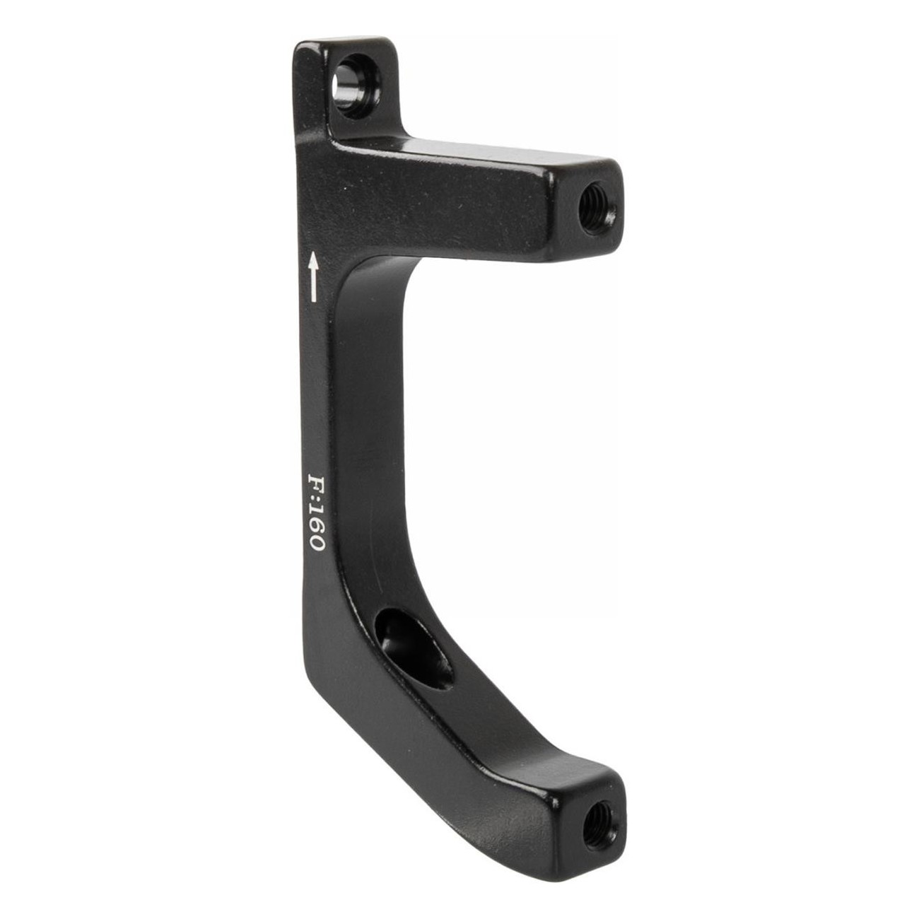 Adaptateur de frein à disque Flatmount-Postmount VR 160mm Noir MV - 1