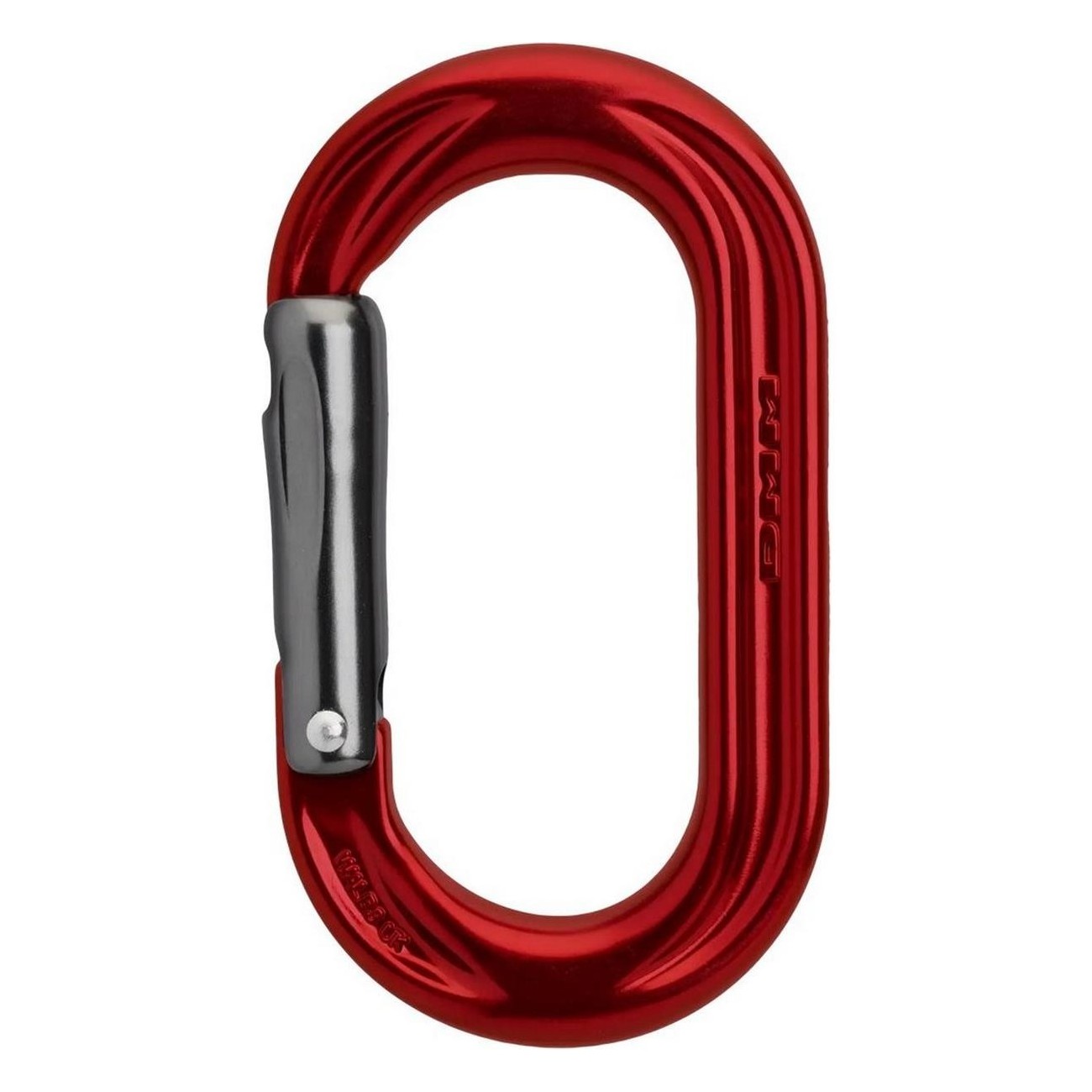 PerfectO Snap Gate Red Oval Carabiner - Compact, Versatile and Lightweight 50g - 1