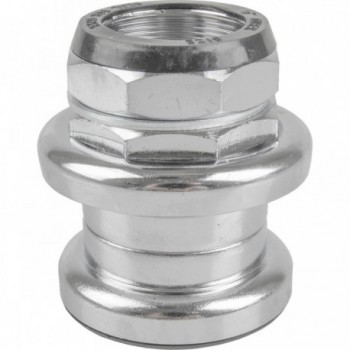 Serie de Dirección de Acero Cromado 1.1/8'' 25.4/34/30 mm Plata EK - Tapa Sellada - 1