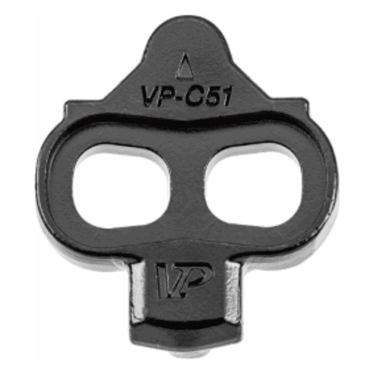 Fixed SPD Cleats for MTB Pedals - 6° Lateral Release Black - 1