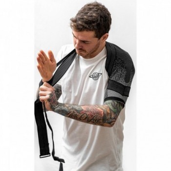 Épaulières Space Brace Taille S Noir-Gris - Support Optimal pour Épaule - 1